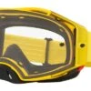 Oakley Airbrake MX Moto Yellow Clear Goggles -Scorpion Winkel oakley airbrake mx moto yellow clear goggles