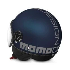 Momodesign Fgtr Evo Momo E2205 Matt Blauw Zilver Jethelm -Scorpion Winkel product foto 1 2 1