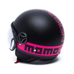 Momodesign Fgtr Classic Momo E2205 Fluo Matt Zwart Roze Jethelm -Scorpion Winkel product foto 1 2 6