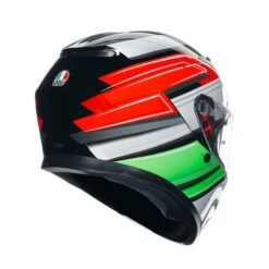 Agv K3 E2206 Mplk Wing Zwart Italy 007 Integraalhelm -Scorpion Winkel product foto 3 4 2