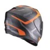 Scorpion Exo-520 Evo Air Elan Mat Zwart Oranje Integraalhelm -Scorpion Winkel product foto 4