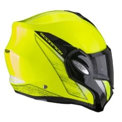 Scorpion Exo-Tech Evo Primus Neon Geel-Zwart Systeemhelm -Scorpion Winkel product foto 4 15