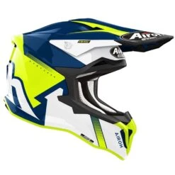 Airoh Strycker Blazer Yellow Offroad Helmet