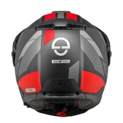 Schuberth E2 Defender Zwart Rood Systeemhelm -Scorpion Winkel product foto 5 5