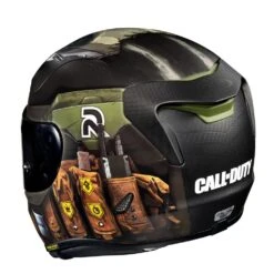 HJC RPHA 11 Ghost Call Of Duty Groen Bruin Integraalhelm -Scorpion Winkel product foto 6 4 5