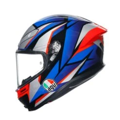 Agv K6 S E2206 Mplk Slashcut Zwart Blauw Rood 015 Integraalhelm -Scorpion Winkel product foto 6 9 7