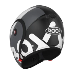 ROOF BoXXer Flag Mat Zwart Wit Systeemhelm -Scorpion Winkel roof boxxer flag mat black white 6