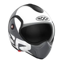 ROOF BoXXer Flag Mat Zwart Wit Systeemhelm -Scorpion Winkel roof boxxer flag mat black white 8