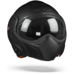 ROOF BoXXer Zwart Shadow Limited Edition Systeemhelm -Scorpion Winkel roofboxxerunimatteblack.35 1