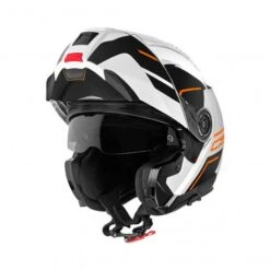 Schuberth C5 Master Wit Oranje Systeemhelm -Scorpion Winkel schuberth c5 master white orange 4
