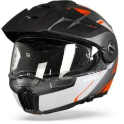 Schuberth E1 Endurance Oranje Adventure Helm -Scorpion Winkel schuuberth e1 endurance orange frontpage
