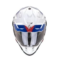 Scorpion Adf-9000 Air Desert Wit-Blauw-Rood Adventure Helm -Scorpion Winkel scorpion adf 9000 air desert white blue red 3