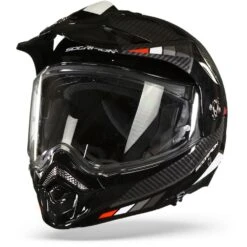 Scorpion ADX-2 Camino Zwart-Silver-Rood Adventure Helm -Scorpion Winkel scorpion adx 2 camino black silver red frontpage