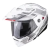 Scorpion ADX-2 Carrera Pearl Wit-Zilver Adventure Helm -Scorpion Winkel scorpion adx 2 carrera pearl white silver