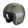 Scorpion Belfast Evo Nevada Mat Groen Zilver Jet Helm -Scorpion Winkel scorpion belfast evo nevada matt green silver