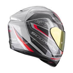 Scorpion Exo-1400 Evo Air Attune Grijs-Zwart-Rood Integraalhelm -Scorpion Winkel scorpion exo 1400 evo air attune grey black red 2