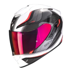 Scorpion Exo-1400 Evo Air Attune Wit-Rood Integraalhelm