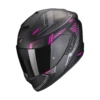Scorpion Exo-1400 Evo Air Shell Matt Zwart-Roze Integraalhelm -Scorpion Winkel scorpion exo 1400 evo air shell matt black pink