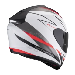 Scorpion Exo-1400 Evo Air Thelios Matt Wit-Rood Integraalhelm -Scorpion Winkel scorpion exo 1400 evo air thelios matt white red 2