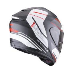 Scorpion Exo-1400 Evo Air Vittoria Matt Zwart-Wit Integraalhelm -Scorpion Winkel scorpion exo 1400 evo air vittoria matt black white 2