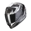 Scorpion Exo-1400 Evo Carbon Air Aranea Zwart-Wit Integraalhelm -Scorpion Winkel scorpion exo 1400 evo carbon air aranea black white