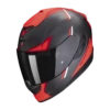 Scorpion Exo-1400 Evo Carbon Air Kendal Matt Zwart-Rood Integraalhelm -Scorpion Winkel scorpion exo 1400 evo carbon air kendal matt black red