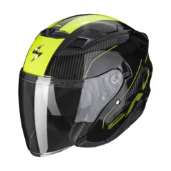 Scorpion EXO-230 Condor Zwart-Neon Geel Jethelm -Scorpion Winkel scorpion exo 230 condor black neon yellow 1