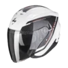 Scorpion EXO-230 Fenix Pearl Wit-Zwart Jethelm -Scorpion Winkel scorpion exo 230 fenix pearl white black