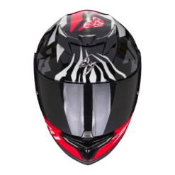 Scorpion Exo-520 Evo Air Rok Bagoros Zwart-Rood Integraalhelm -Scorpion Winkel scorpion exo 520 evo air rok bagoros black red 1