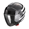 Scorpion Exo-City II Bee Zwart Wit Jethelm -Scorpion Winkel scorpion exo city ii bee black white