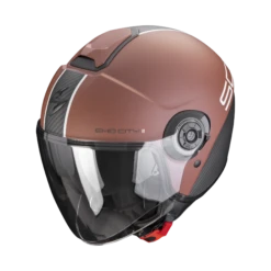 Scorpion Exo-City II Carbo Donker Bruin-Zwart Jethelm -Scorpion Winkel scorpion exo city ii carbo dark brown black