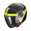 Scorpion Exo-City II Short Metal Zwart-Neon Geel Jethelm -Scorpion Winkel scorpion exo city ii short metal black neon yellow