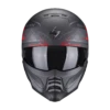 Scorpion Exo-Combat II Xenon Mat Zwart-Rood Jethelm -Scorpion Winkel scorpion exo combat ii xenon matt black red 2 2