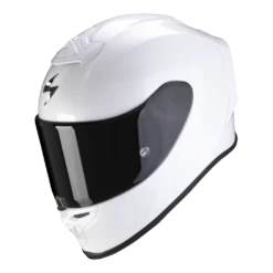 Scorpion Exo-R1 Evo Air Solid Parel Wit Integraalhelm -Scorpion Winkel scorpion exo r1 evo air solid pearl white 1