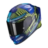 Scorpion Exo-R1 Evo Air Victory Blauw-Neon Geel Integraalhelm -Scorpion Winkel scorpion exo r1 evo air victory blue neon yellow