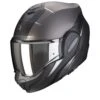 Scorpion Exo-Tech Evo Primus Mat Zilver-Zwart Systeemhelm Helm -Scorpion Winkel scorpion exo tech evo primus matt silver black