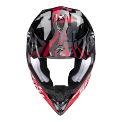 Scorpion VX-16 Evo Air Rok Zwart-Rood Crosshelm