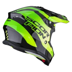 Scorpion VX-16 Evo Air Soul Zwart-Groen Crosshelm