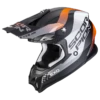 Scorpion VX-16 Evo Air Soul Mat Zwart-Oranje Crosshelm -Scorpion Winkel scorpion vx 16 evo air soul matt black orange 2