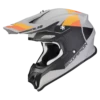 Scorpion VX-16 Evo Air Spectrum Mat Grijs-Oranje Crosshelm -Scorpion Winkel scorpion vx 16 evo air spectrum matt grey orange