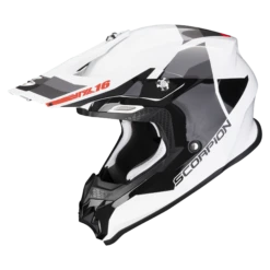 Scorpion VX-16 Evo Air Spectrum Wit-Zilver Crosshelm