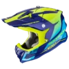 Scorpion VX-22 Air Attis Blauw-Neon Geel Crosshelm -Scorpion Winkel scorpion vx 22 air attis blue neon yellow 0