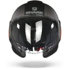 Shark Citycruiser Karonn Mat Zwart Antraciet Rood KAR Jethelm -Scorpion Winkel shark citycruiser karonn mat black anthracite red kar.01