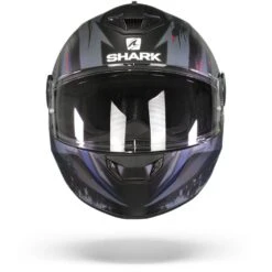 Shark D-Skwal 2 Atraxx Mat Zwart Antraciet Blauw KAB Integraalhelm -Scorpion Winkel shark d skwal 2 atraxx mat black anthracite blue kab.01