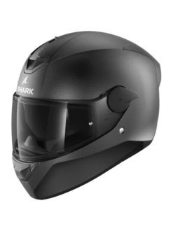 Shark D-Skwal 2 Blank Mat Gun Metaal Mat A06 Integraalhelm -Scorpion Winkel shark d skwal 2 blank mat gun metal mat a06 1