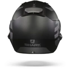 Shark Evo ES Kedje Mat Zwart Antraciet Zwart KAK Systeemhelm -Scorpion Winkel shark evo es kedje mat black anthracite black kak.19