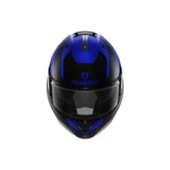 Shark Evo ES Kedje Mat Blauw Zwart Blauw BKB Systeemhelm -Scorpion Winkel shark evo es kedje mat blue black blue bkb 3