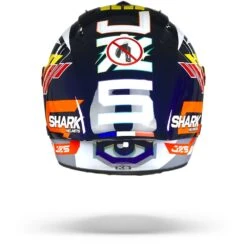 Shark Race-R Pro GP Zarco Signature Blauw Wit Rood BWR Integraalhelm -Scorpion Winkel shark race r pro gp zarco signature blue white red bwr.19