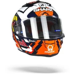 Shark Race-R Pro GP Zarco Signature Blauw Wit Rood BWR Integraalhelm -Scorpion Winkel shark race r pro gp zarco signature blue white red bwr.35
