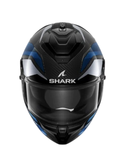 Shark Spartan GT Pro Ritmo Carbon Carbon Blauw Chrom DBU Integraalhelm -Scorpion Winkel shark spartan gt pro ritmo carbon carbon blue chrom dbu 3